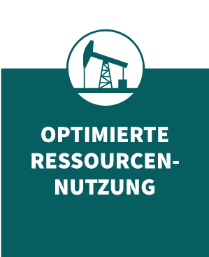 Eco Design Icon Optimierte Ressourcennutzung