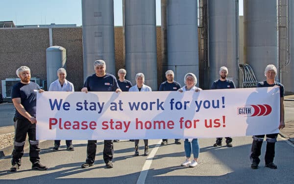 GIZEH Banner Corona WeStay Versorgungssicherheit