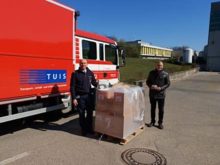 Roehm Corona Spende Masken