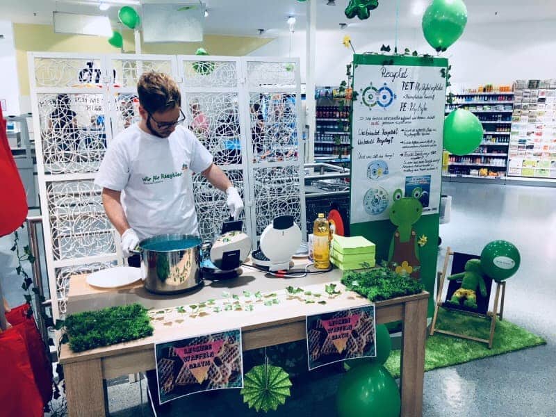 dm-drogerie markt Aktion Recycling Umwelt