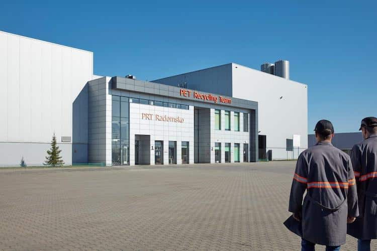 ALPLA Recyclingwerk Polen PET Recycling