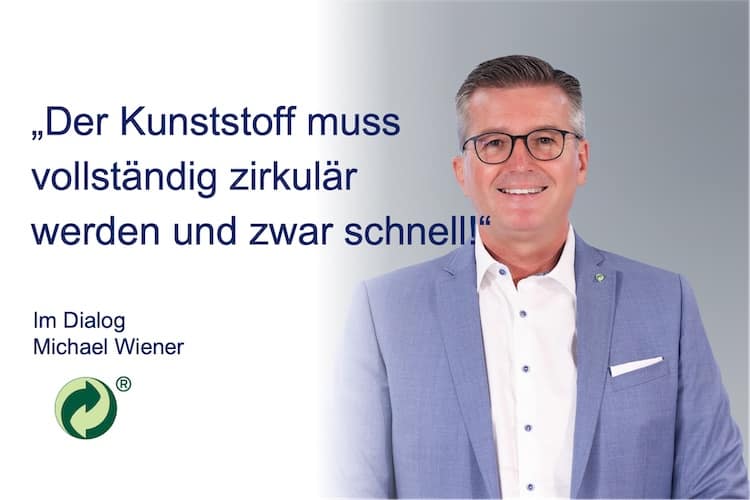 „Der Kunststoff muss vollständig zirkulär werden – und zwar schnell“ – Im Dialog mit Michael Wiener