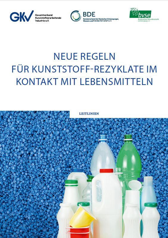 Neue Regeln für Kunststoff-Rezyklate im Kontakt mit Lebensmitteln. Leitlinien regeln den Rezyklateinsatz 