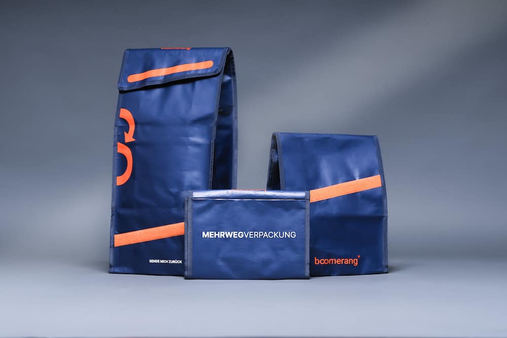 Boomerang Pack Wiederverwendbare Verpackungen