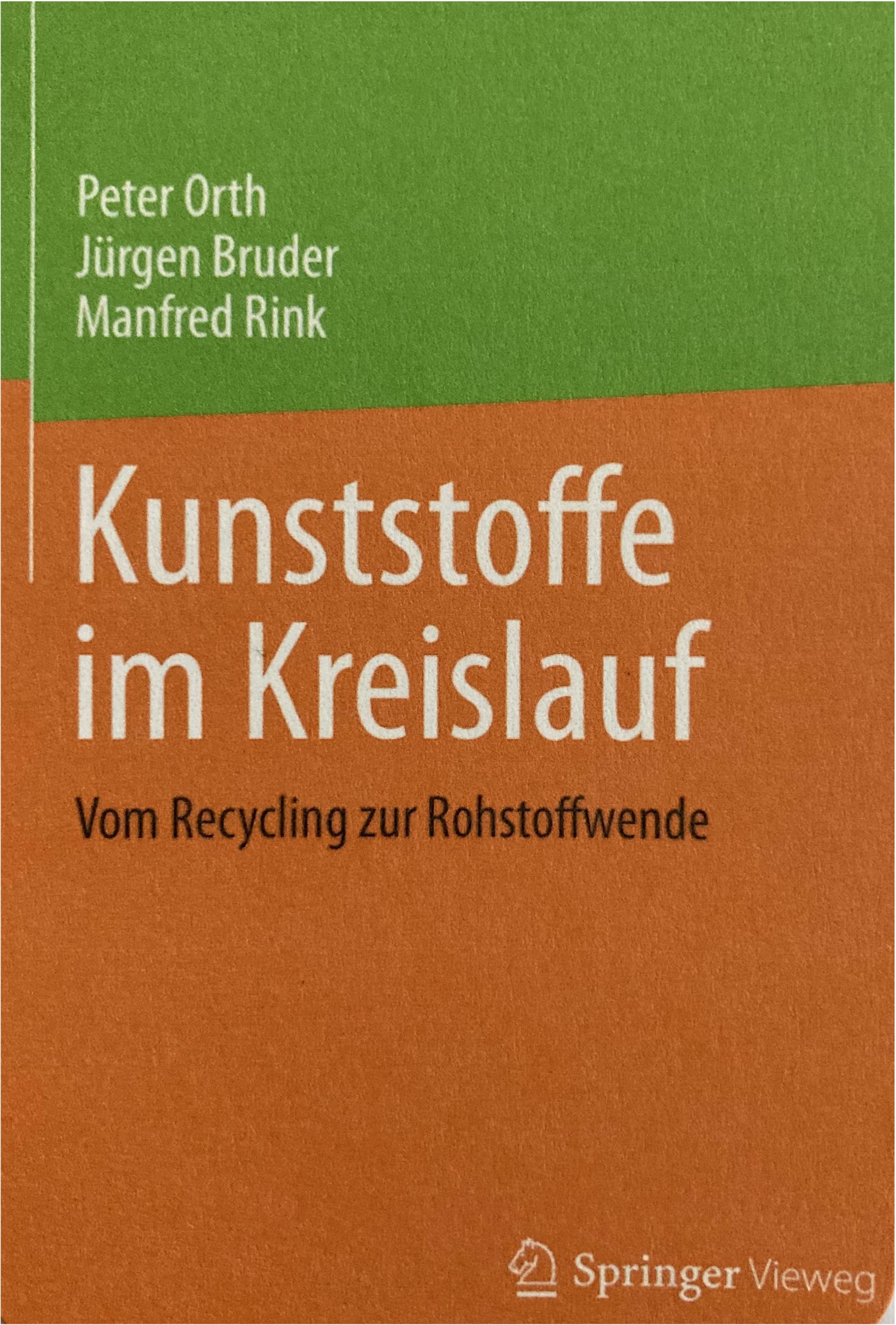 Cover Kunststoffe Im Kreislauf
