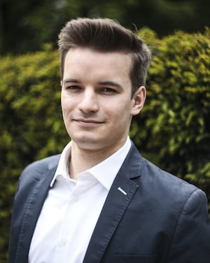 Marvin Pfeiffer - CEO von Sinox Polymers - will mit Innovation viel im Kunststoffrecycling bewirken